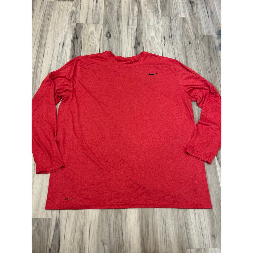 Nike Legend 2.0 Men's Size 3XLT Dry Training T-Shirt 718837-672 Light Red